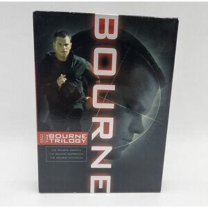 Jason Bourne - The Bourne Trilogy DVD Matt Damon **Tested & Working**